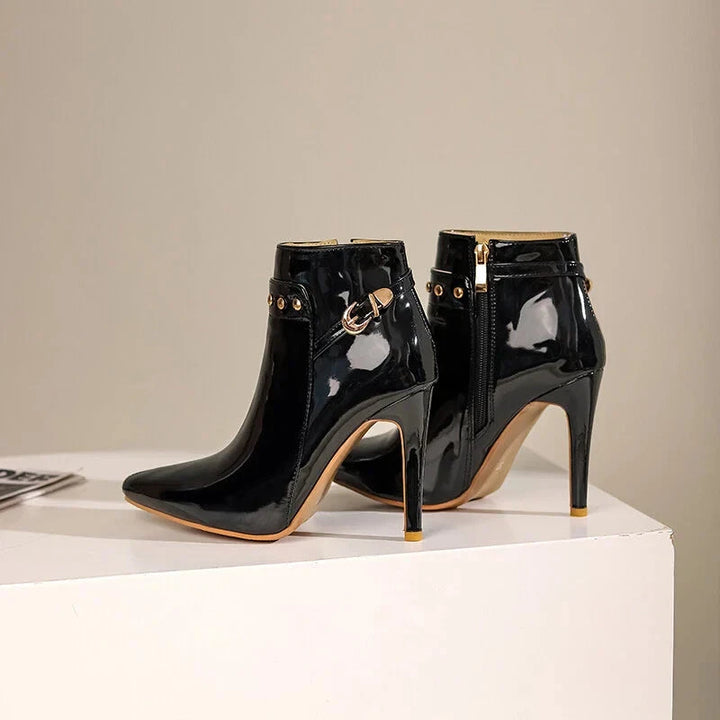 Noctara Leather Boots  Liora Lane Boutique