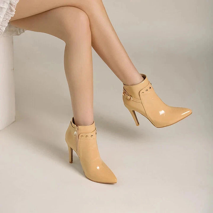 Noctara Leather Boots  Liora Lane Boutique