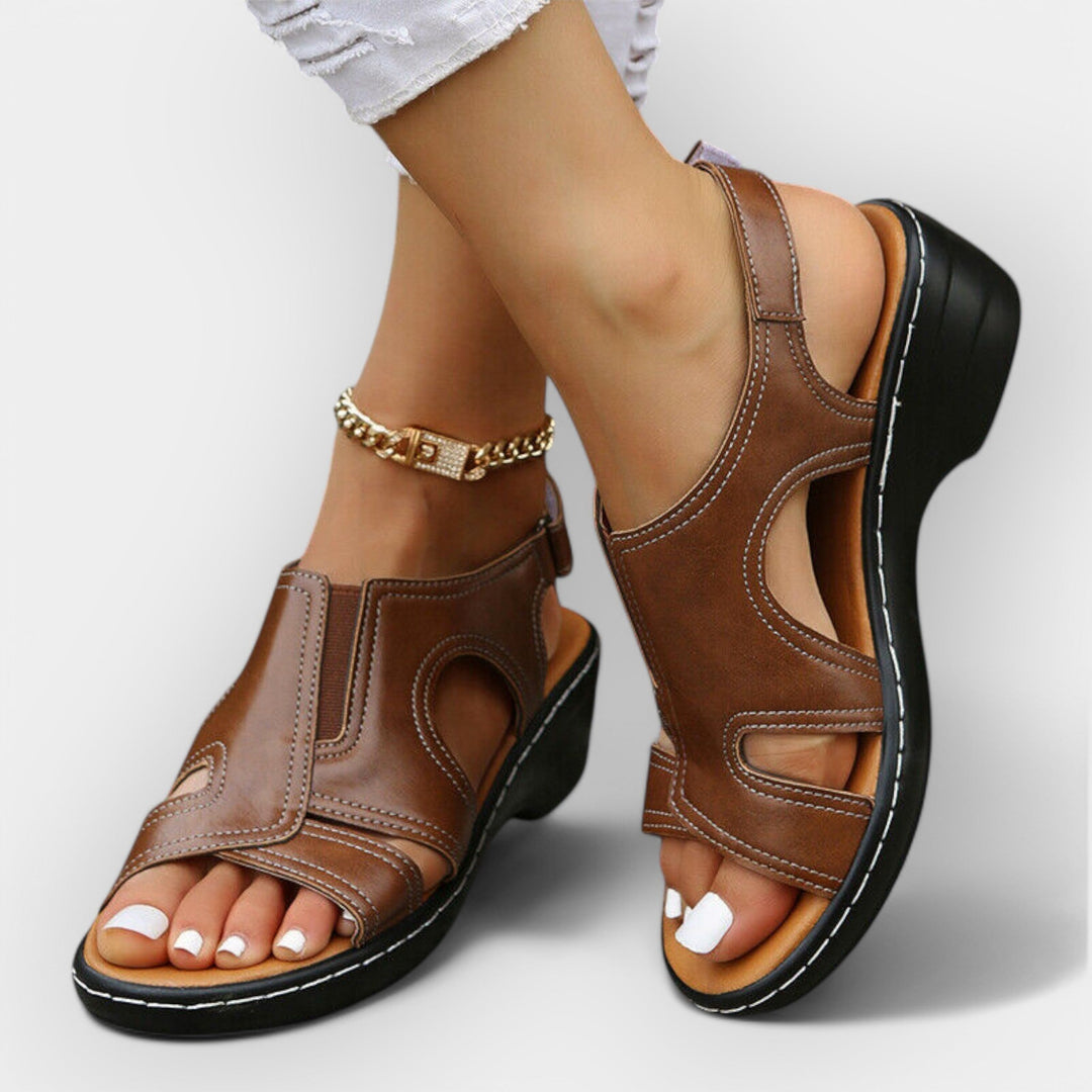 Stylish Leather Sandals Liora Lane Boutique