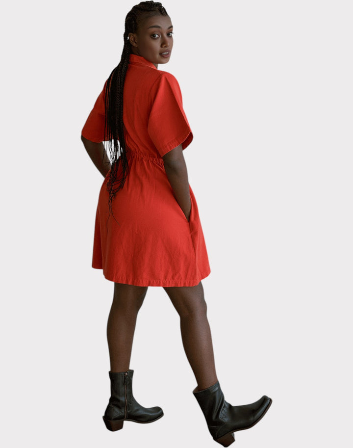 Noir Sping Zip Dress Jasmine's Boutique Australia