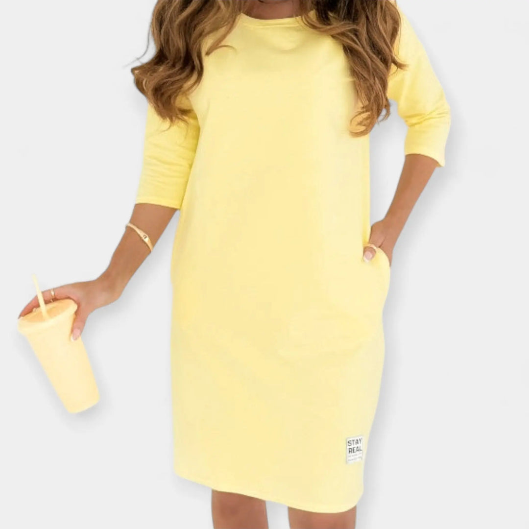 Everyday Dress with Functional Pockets Jasmine's Boutique Australia