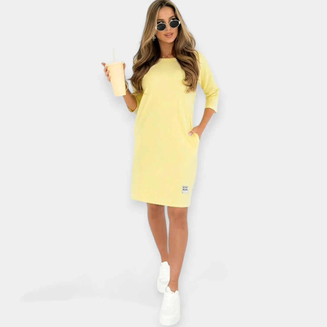 Everyday Dress with Functional Pockets Jasmine's Boutique Australia