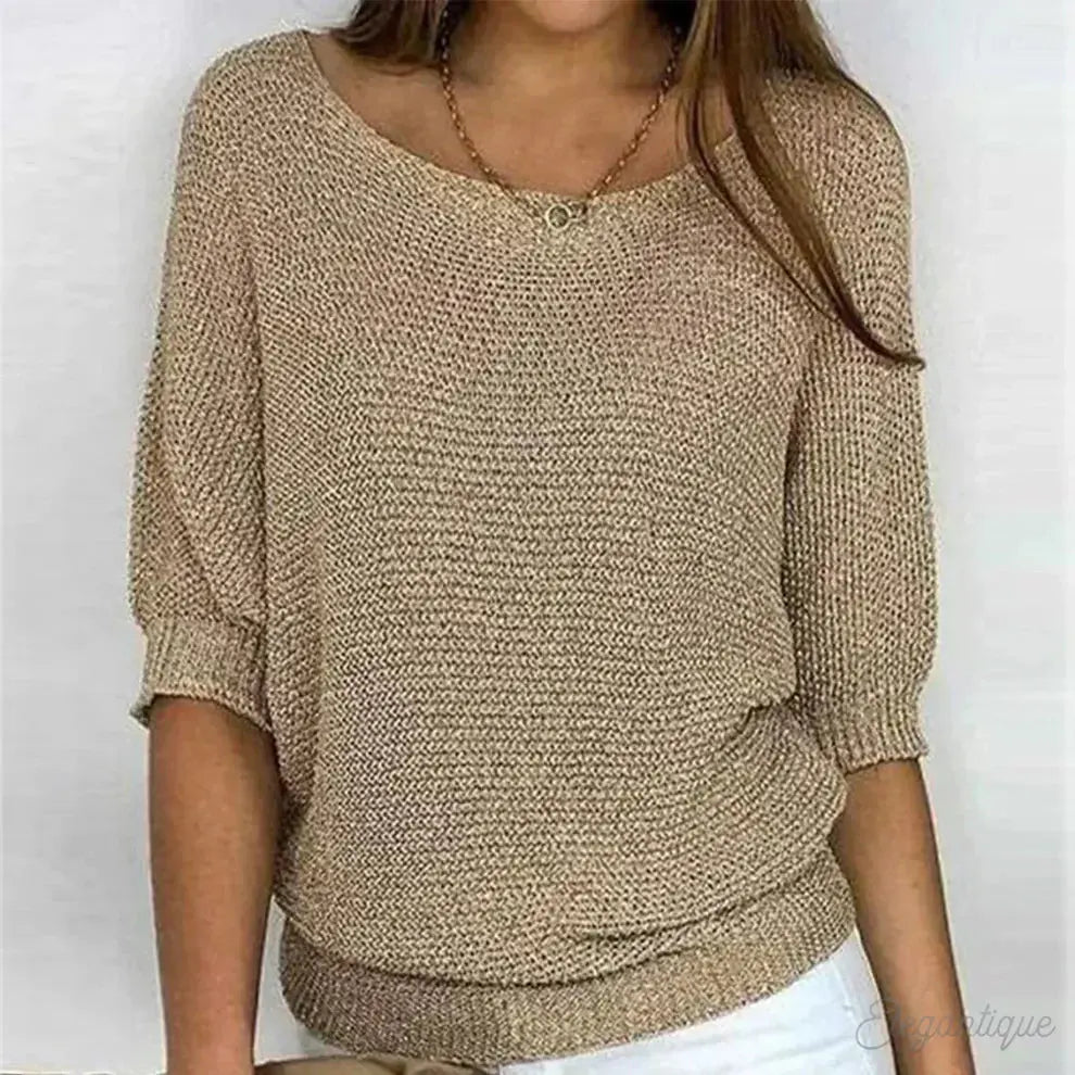 Sapphire Breeze Knit Top Jasmine's Boutique Australia