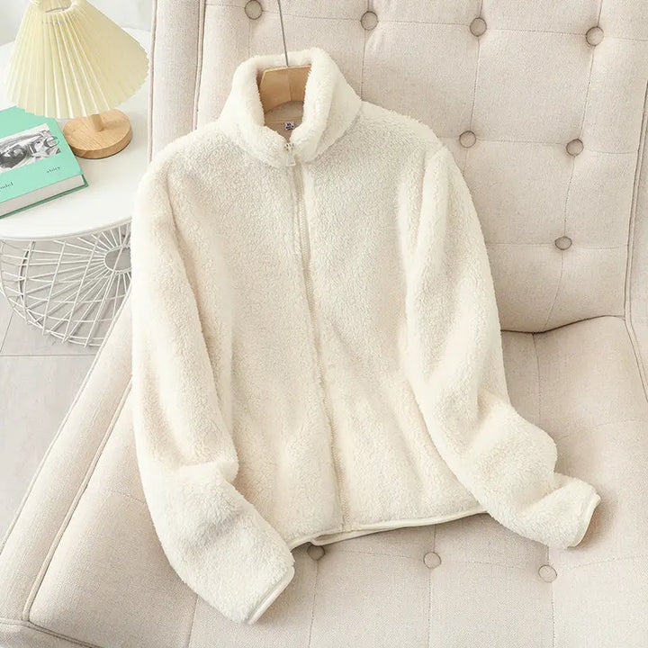 Cozy Fleece Zip Jacket Jasmine's Boutique Australia