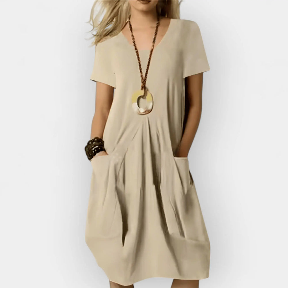Flattering Cotton Dress Jasmine's Boutique Australia