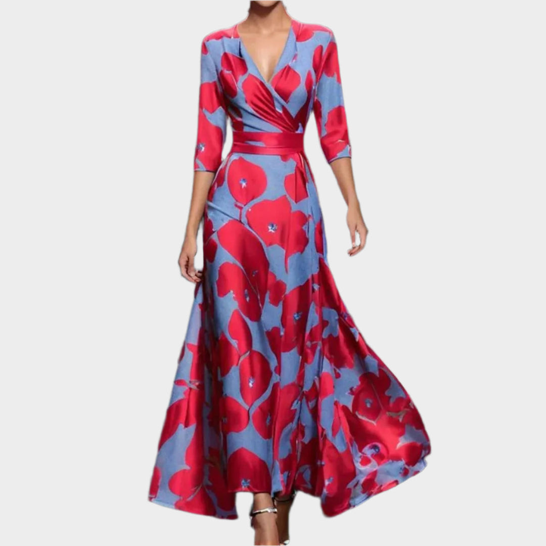 Midi Dress with High Waist and Relaxed Fit Jasmine's Boutique Australia