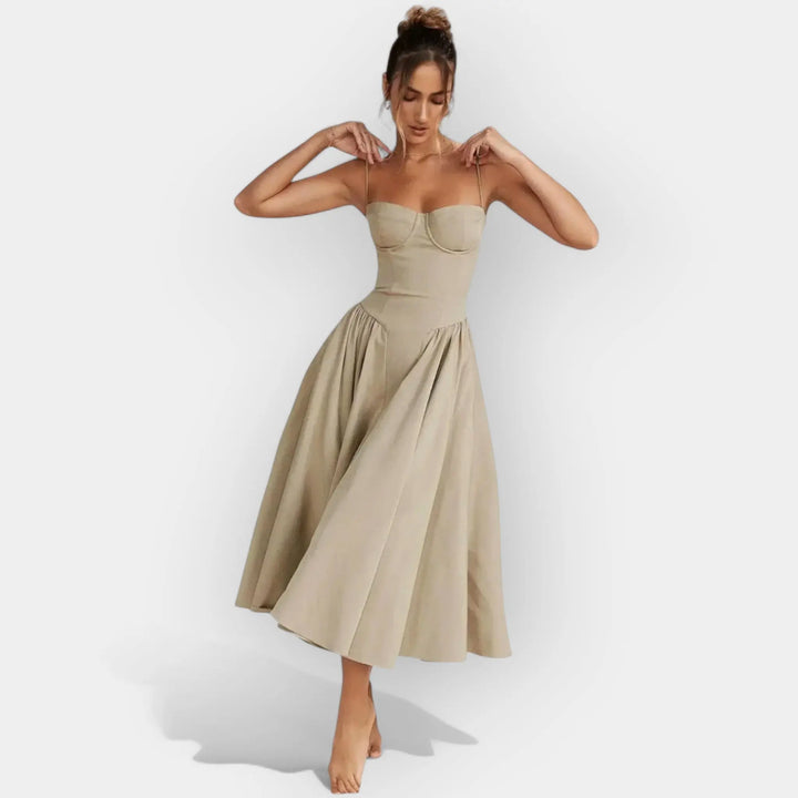 Refined Midi Dress for Summer Jasmine's Boutique Australia