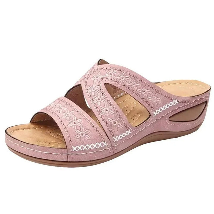 Cutout Comfort Slip-On Sandals Jasmine's Boutique Australia