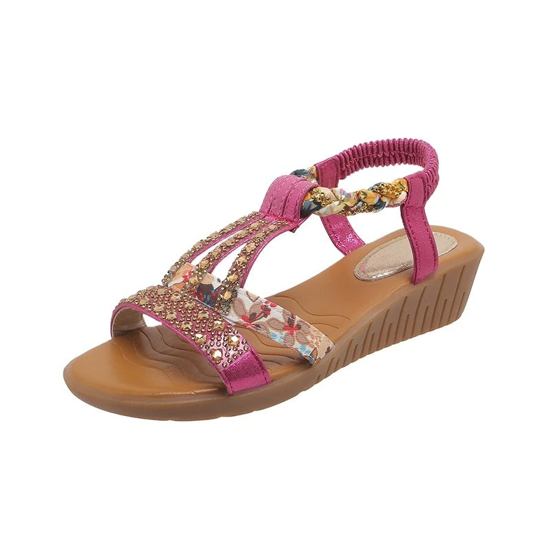 Bohemian Gemstone Sandals Jasmine's Boutique Australia