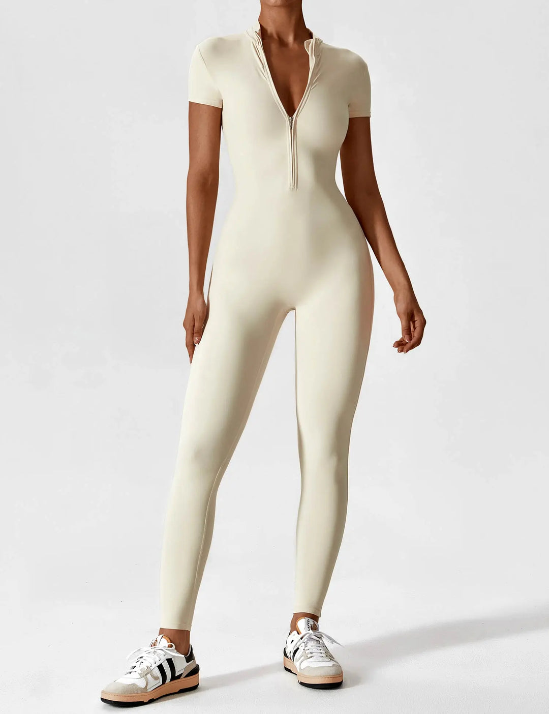 SleekFlex Zip-Up Jumpsuit Jasmine's Boutique Australia