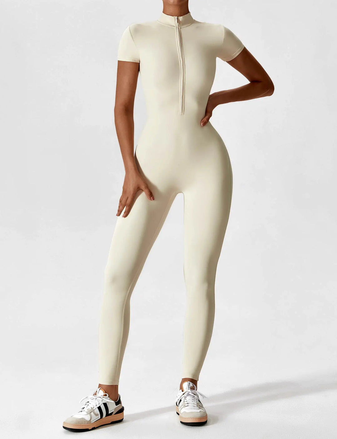 SleekFlex Zip-Up Jumpsuit Jasmine's Boutique Australia