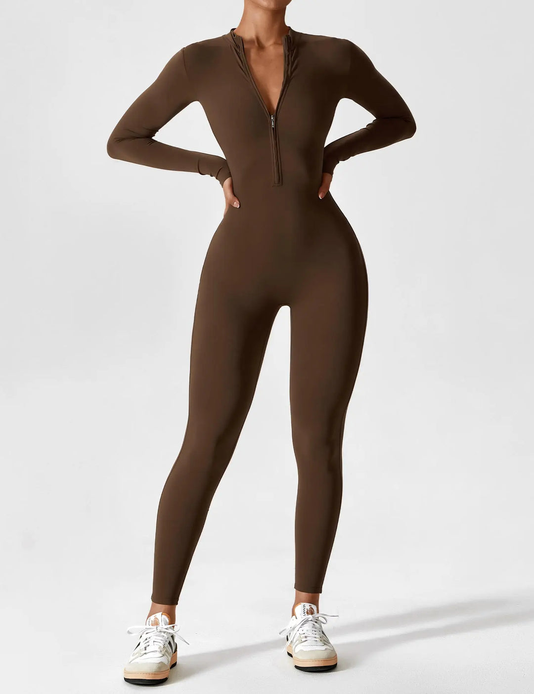 SleekFlex Zip-Up Jumpsuit Jasmine's Boutique Australia