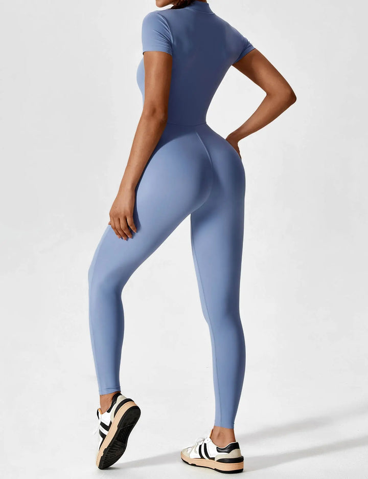 SleekFlex Zip-Up Jumpsuit Jasmine's Boutique Australia