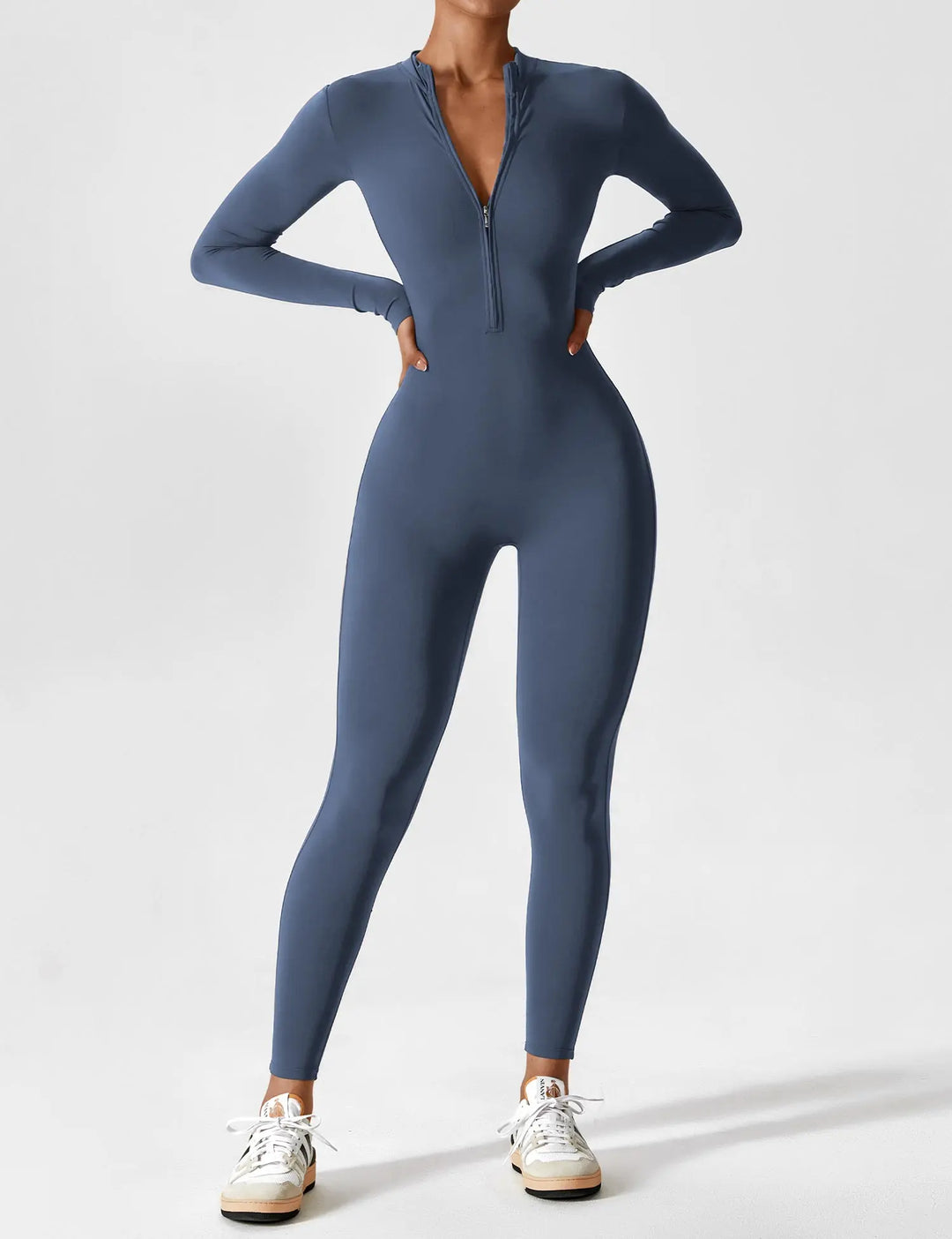 SleekFlex Zip-Up Jumpsuit Jasmine's Boutique Australia